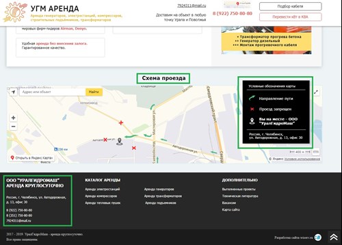 Контакты на сайте Контакты на сайте